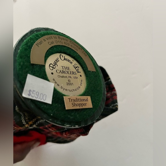 Byer’s Choice Ltd. Vintage Traditional shopper - Picture 3 of 5